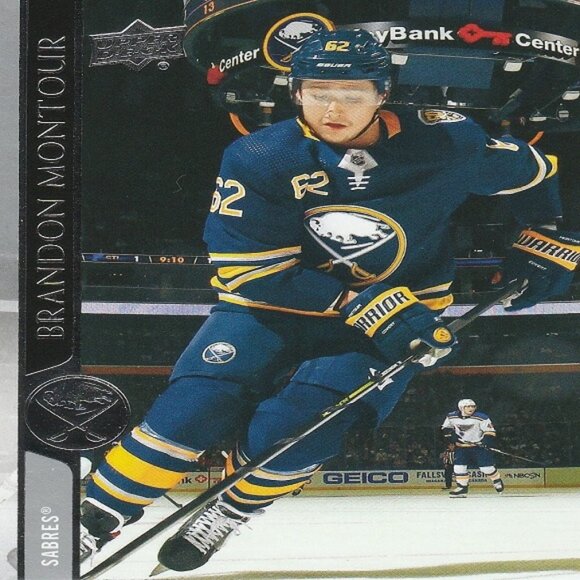 Brandon Montour - 2020/2021 Upper Deck Series 2 Hockey Card - Picture 1 of 2